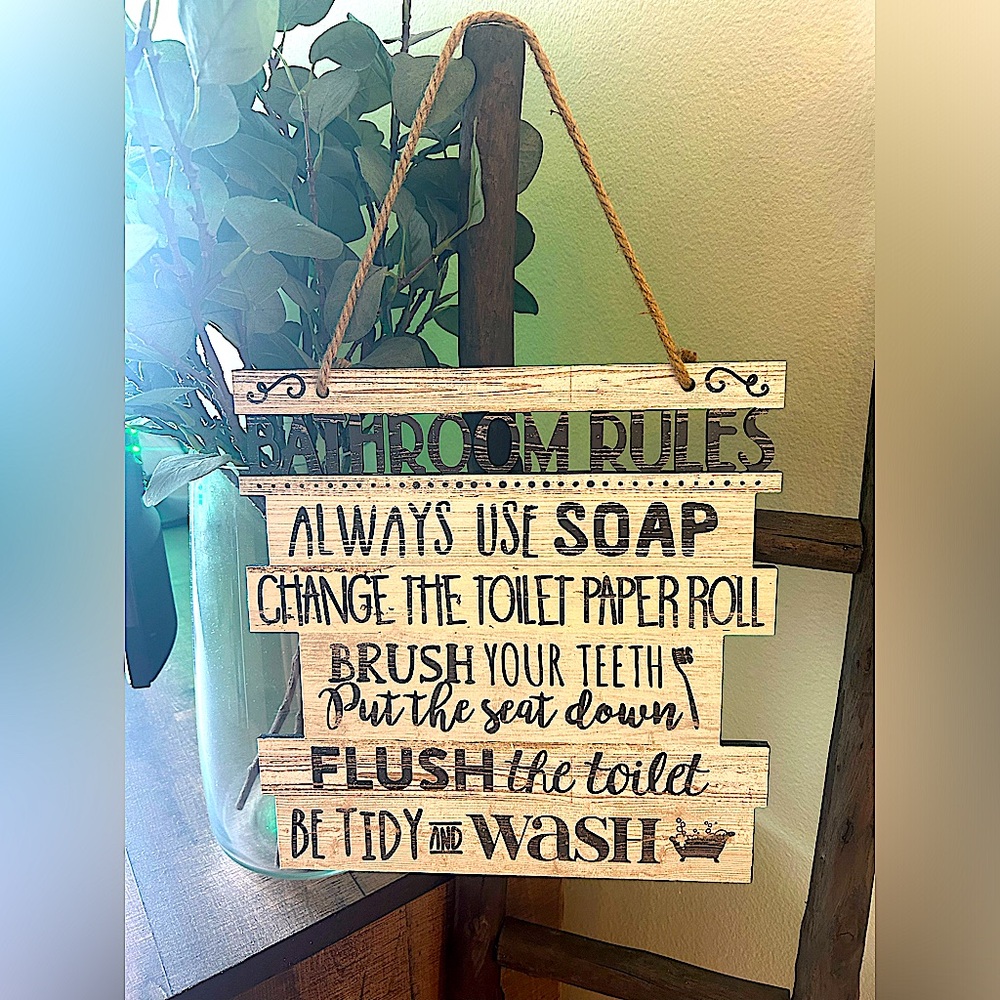 Bathroom Sign